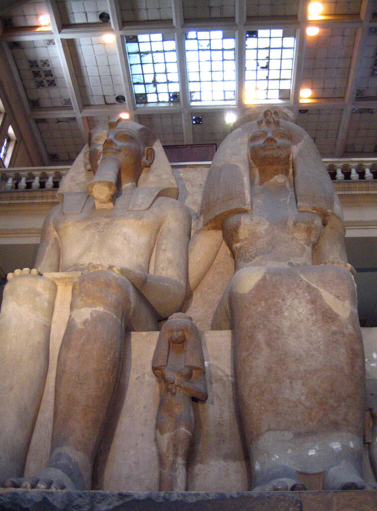 Древний Египет, статуи, музей